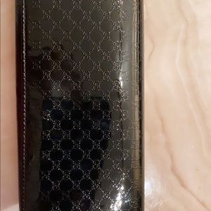 Authentic Patent Gucci leather clutch